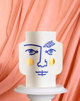 Double-sided paper vase Octaevo, "Janus"