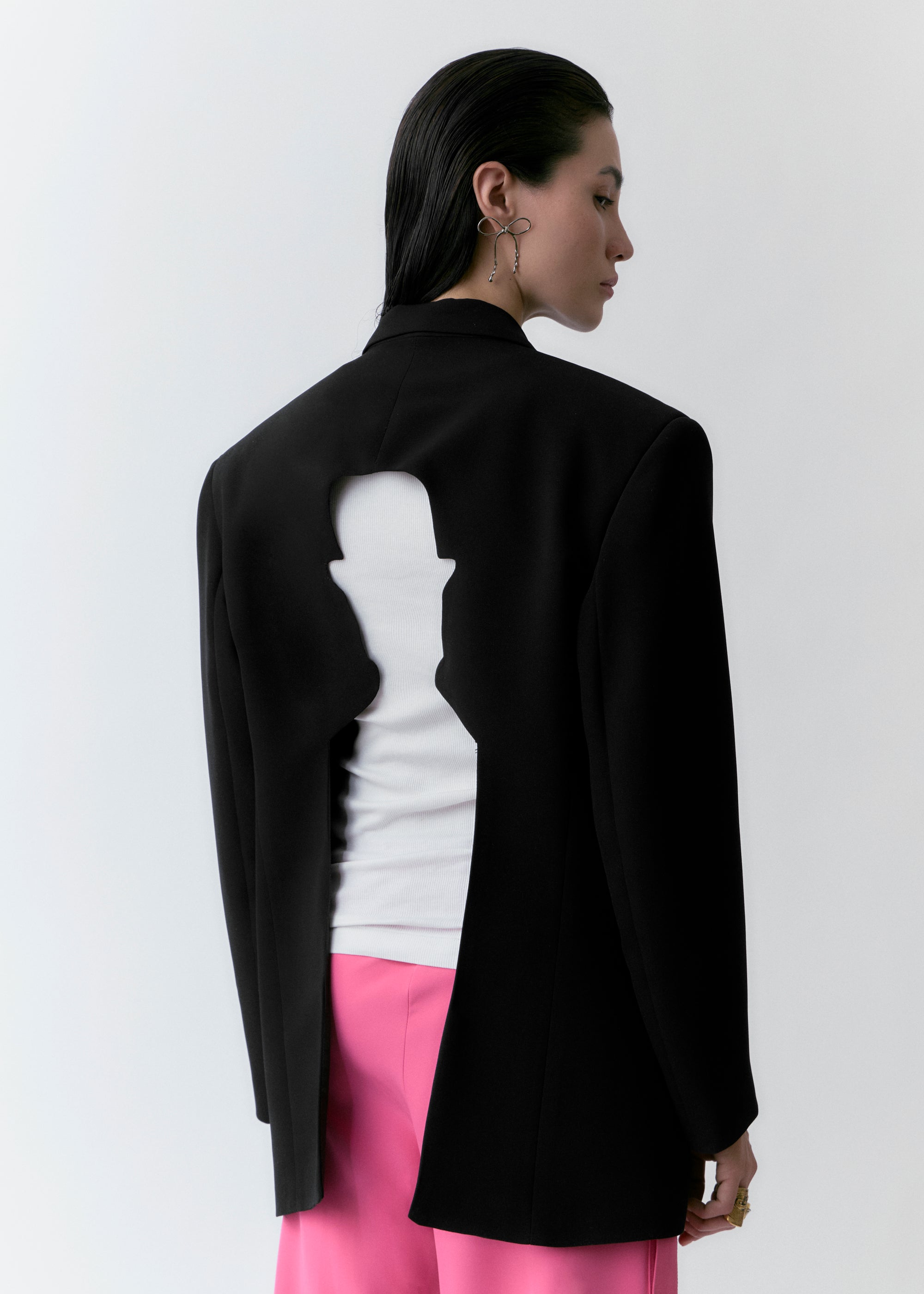 Bowler Black Blazer