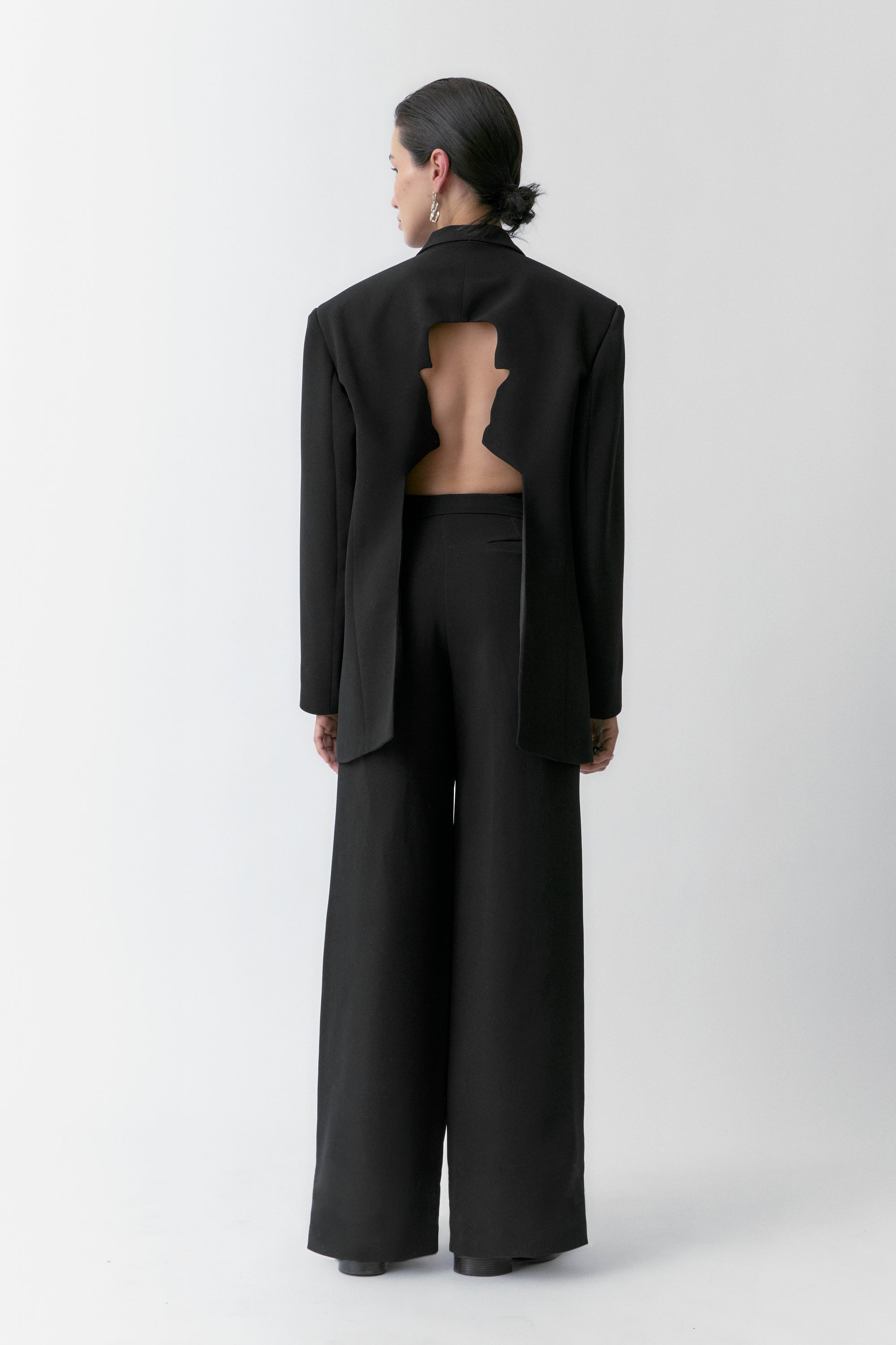 Bowler Black Blazer