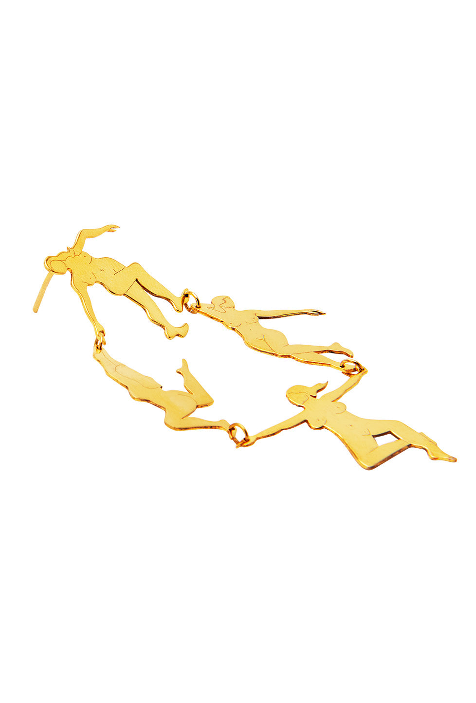 Aretes danzantes móviles