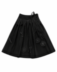 falda tableada, falda midi, falda ajustable, falda envolvente, falda con parches, falda para mujer, falda para hombre, falda con detalles, falda con vuelo, falda larga, falda medio larga, falda a tobillo, diseño mexicano, hecho a mano, hecho en México