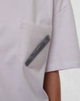 T-shirt oversized con peine encapsulado en el bolsillo, T-shirt de algodón, T-shirt para mujer, T-shirt para hombre, T-shirt oversized, diseño mexicano, T-shirt de diseño mexicano, hecho en México, hecho a mano