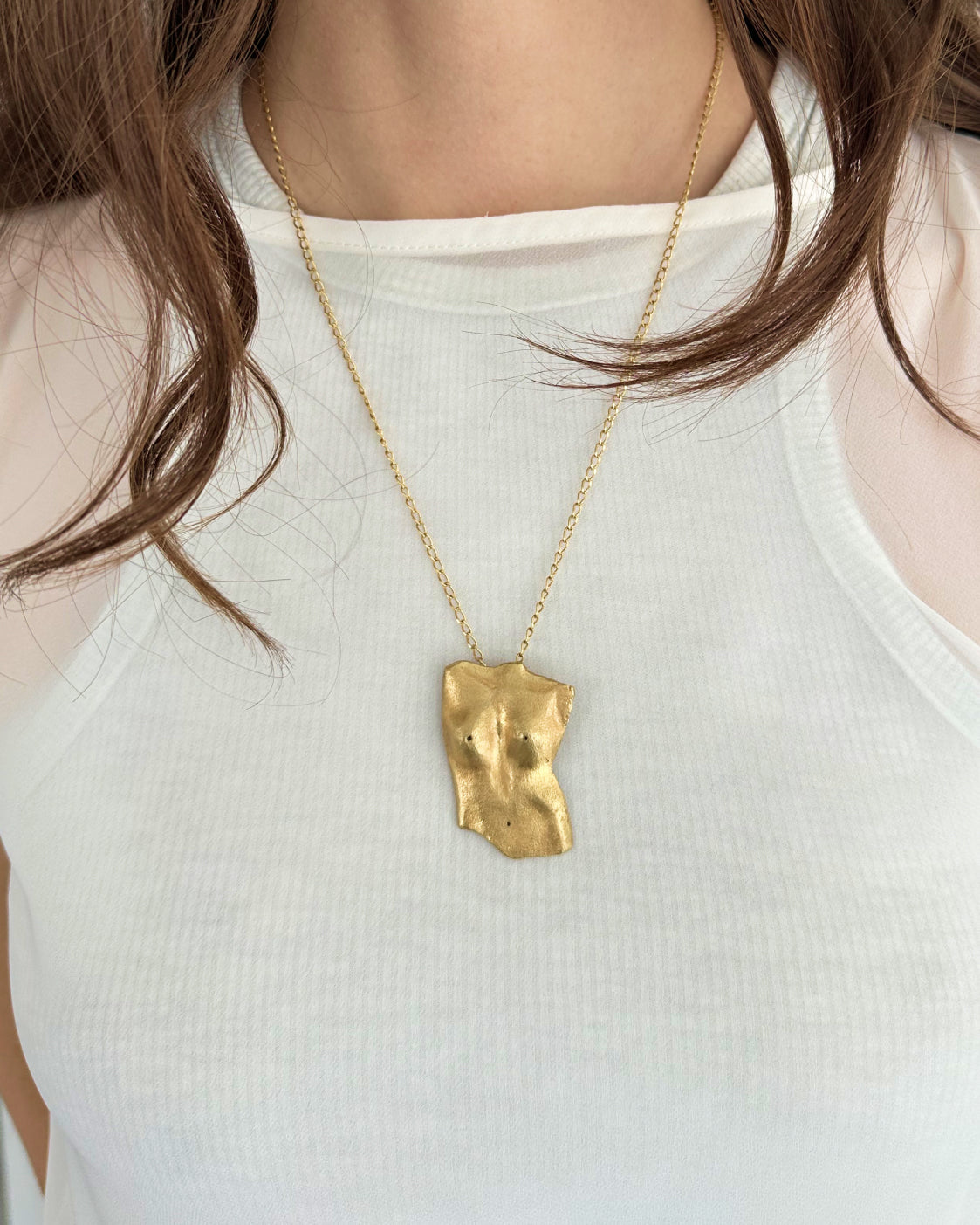 Cadena Torso Plata