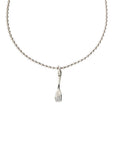 collar cadena delgada de plata, collar con charm de cubiertos de plata, collar de plata, diseño mexicano, hecho a mano, hecho en México, collar con charm de cuchara, collar con charm de tenedor, collar con charm de cuchillo, hecho en plata