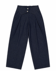 Pantalón de mezclilla, pantalón oversized, pantalón moderno, pantalón de algodón, pantalón para mujer, pantalón para hombre, hecho a mano, hecho en México
