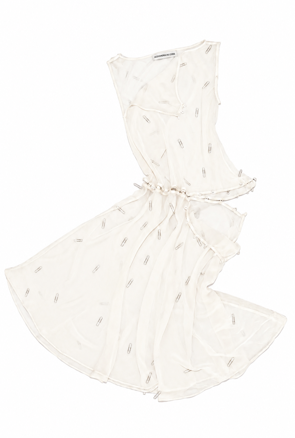 vestido semi transparente con clips, vestido 2 en 1, vestido tela delgada, vestido para mujer, vestido con clips, vestido con botones, vestido multifuncional, vestido fresco, diseño mexicano, hecho a mano, hecho en México