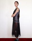 vestido semi transparente con botones, vestido 2 en 1, vestido tela delgada, vestido para mujer, vestido con botones, vestido multifuncional, vestido fresco, diseño mexicano, hecho a mano, hecho en México