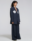 blazer oversized, blazer moderno, blazer decorado con copas de brassier, blazer con hombreras, blazer para mujer, blazer para hombre, regalo para mujer, regalo para hombre, diseño mexicano, marca mexicana, hecho en México, hecho a mano