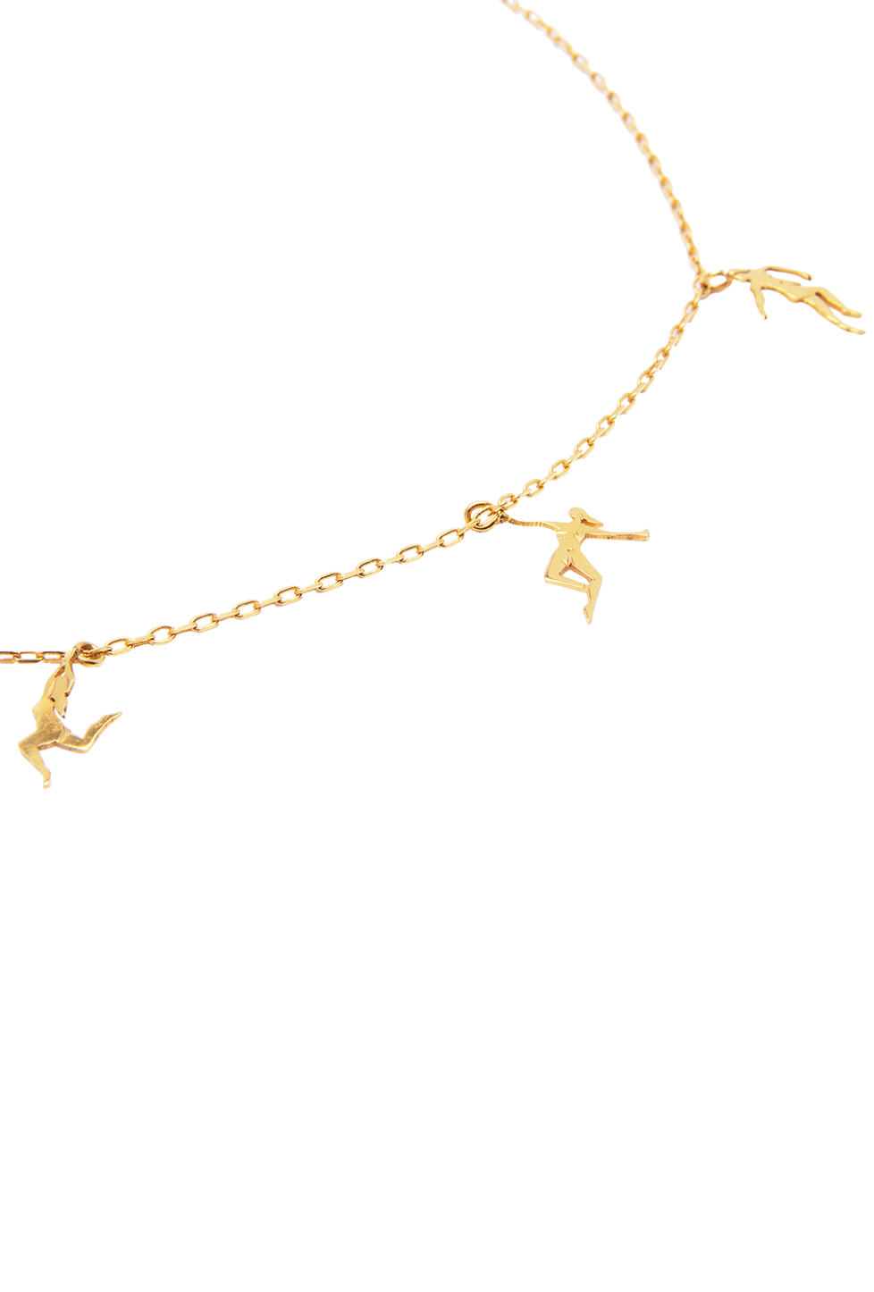 cadena delgada con colgantes, cadena delgada de plata .925, cadena para mujer, cadena para hombre, cadena de plata .925, cadena dorada, "La Danse" de Matisse, arte, diseño mexicano, hecho en México, hecho a mano, historia del arte